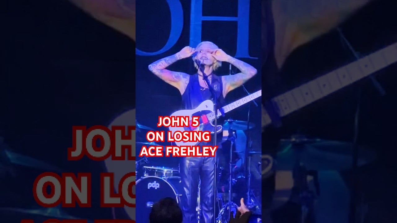 Джон 5 отдаёт дань уважения Эйсу Фрейли — наставнику, другу, легенде 😢 (