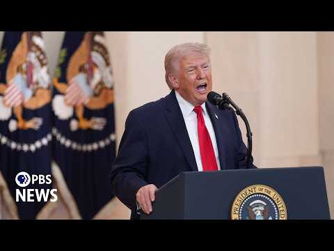 WATCH: Despite rising gas prices, 'we're in great shape for the future,' Trump says of Iran war