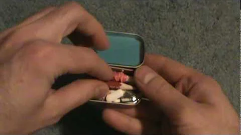 Mini Altoids (Smalls) Urban Survival Tin