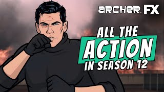 The Most Action-Packed Moments from Archer Season 12 | FXX