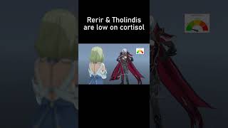 Rerir & Tholindis are low on cortisol