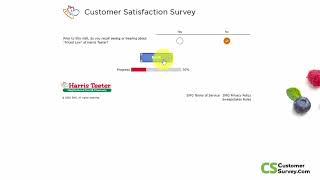 Harris Teeter Customer Satisfaction Survey | 2020