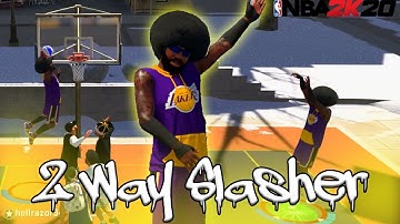 NBA 2k20 best 2 way slasher build