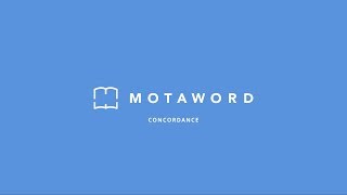 MotaWord Concordance Tool screenshot 4