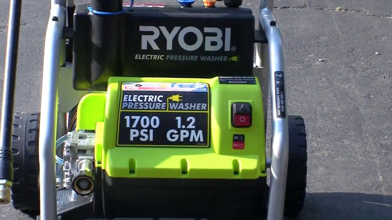 Ryobi Pressure Washer Do You Believe It Is Good Lets See Youtube