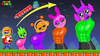 Mario vs The Evolution of Pregnant Sprunki!| Game Animation