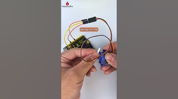 #shorts 🐞Explore Sensor 🤖Get to know Servo Sensor Today #keyestudio  #arduino #diy #stem #maker