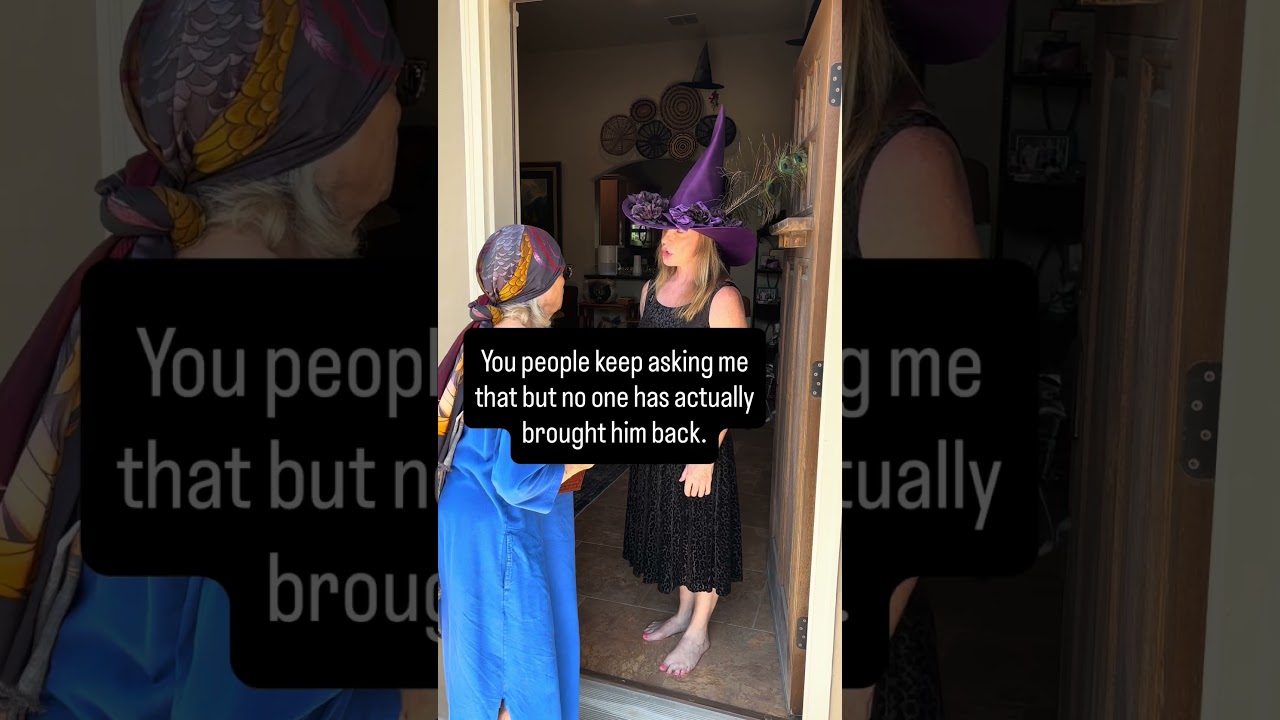 KNOCK KNOCK: The door knocker returns - This WITCH is ready!