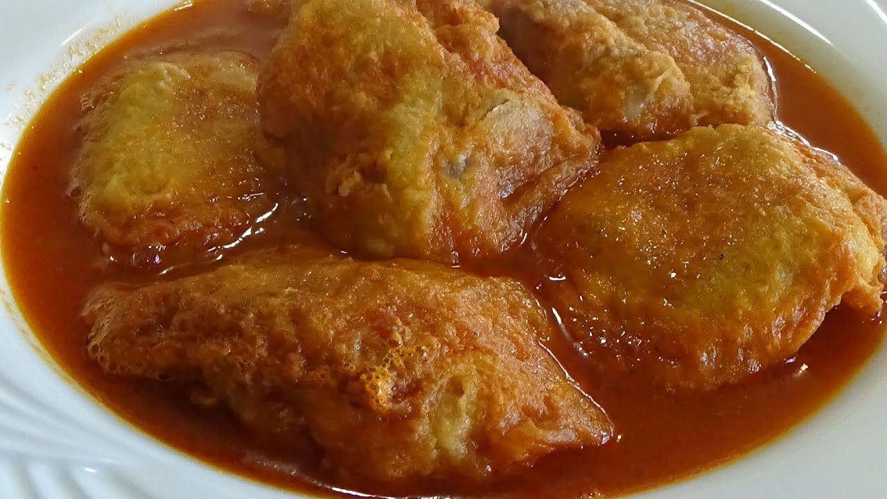Patitas de Puerco capeadas con caldo deliciosas