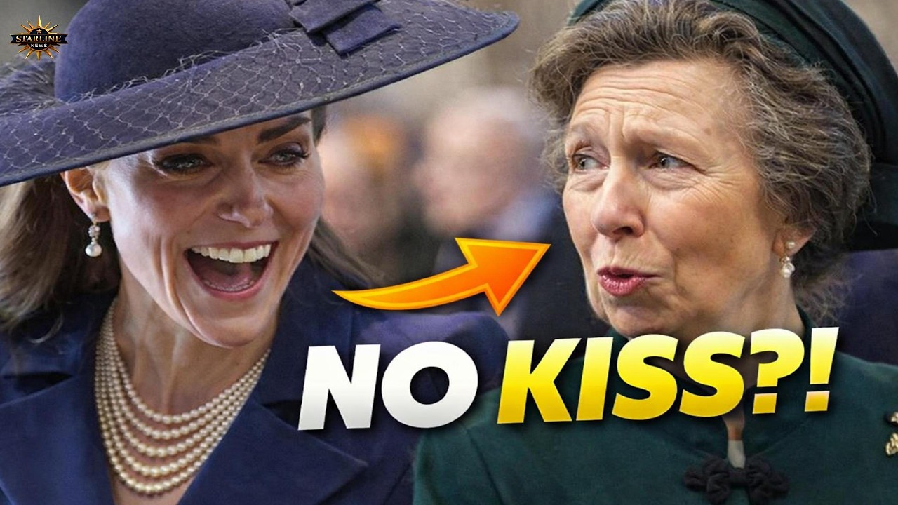 😲 Kate Middleton Skips Usual Kiss with Princess Anne — Camera Catches the Moment
