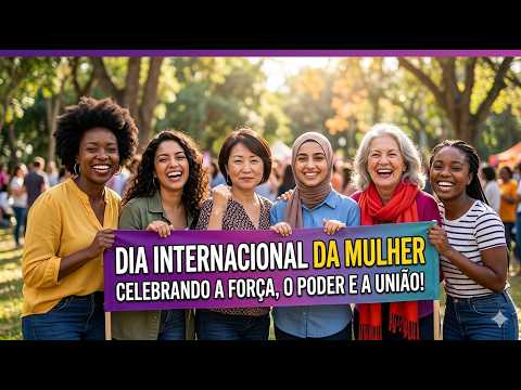 DIA INTERNACIONAL DA MULHER - #DiaInternacionalDaMulher #DiaDaMulher #8DeMarco #WomensDay