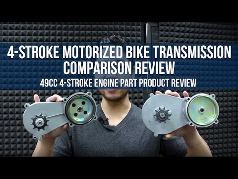 4-Stroke Transmission Comparison Review for Motorized Bicycles | BikeBerry.com