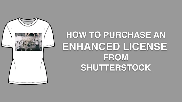 How to Purchase an Enhanced License on Shutterstock