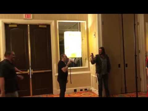 Eric Singer Goofing