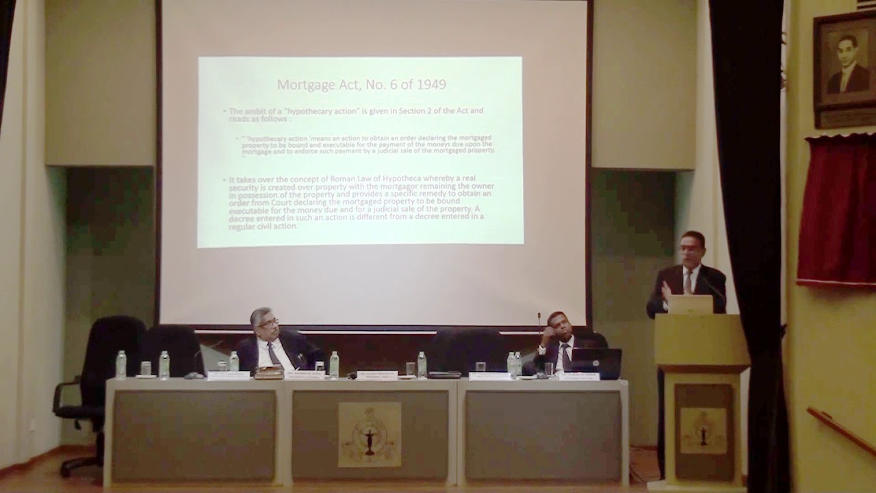 Seminar on Law & Practice Relating to Money Recovery Actions [04th June 2019] Video 02