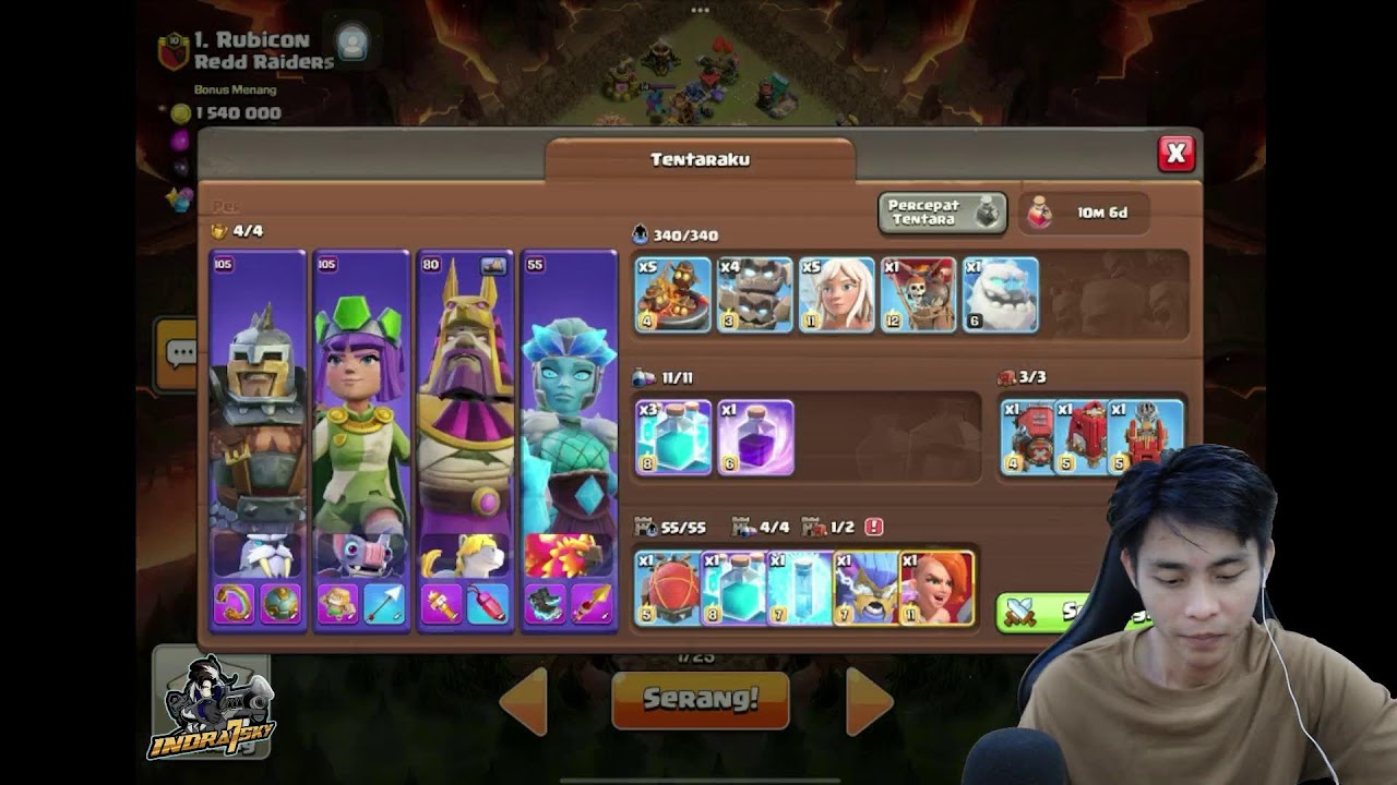 #2 COC Live War Clan