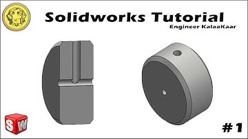 Solidworks Tutorial for Beginners | Solidworks Tutorials | "  FLYWHEEL "| Part 08