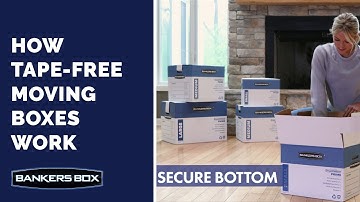 Best Moving Boxes Tape-free-Bankers Box White Smoothmove Prime