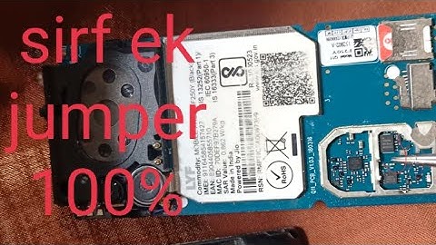 jio f250y network running solution 100%.sirf 1 jumper