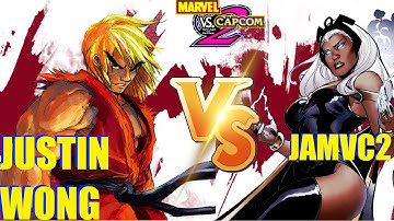 MvC2 Mvci Umvc3 JUSTIN WONG (Low Mid Tiers) vs JAMVC2