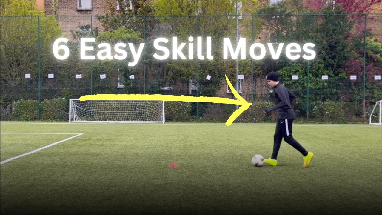 Sikll Tutorial 6 BEST Skill Moves to Beat Defenders in REAL GAMES | Dribbling Skill ...