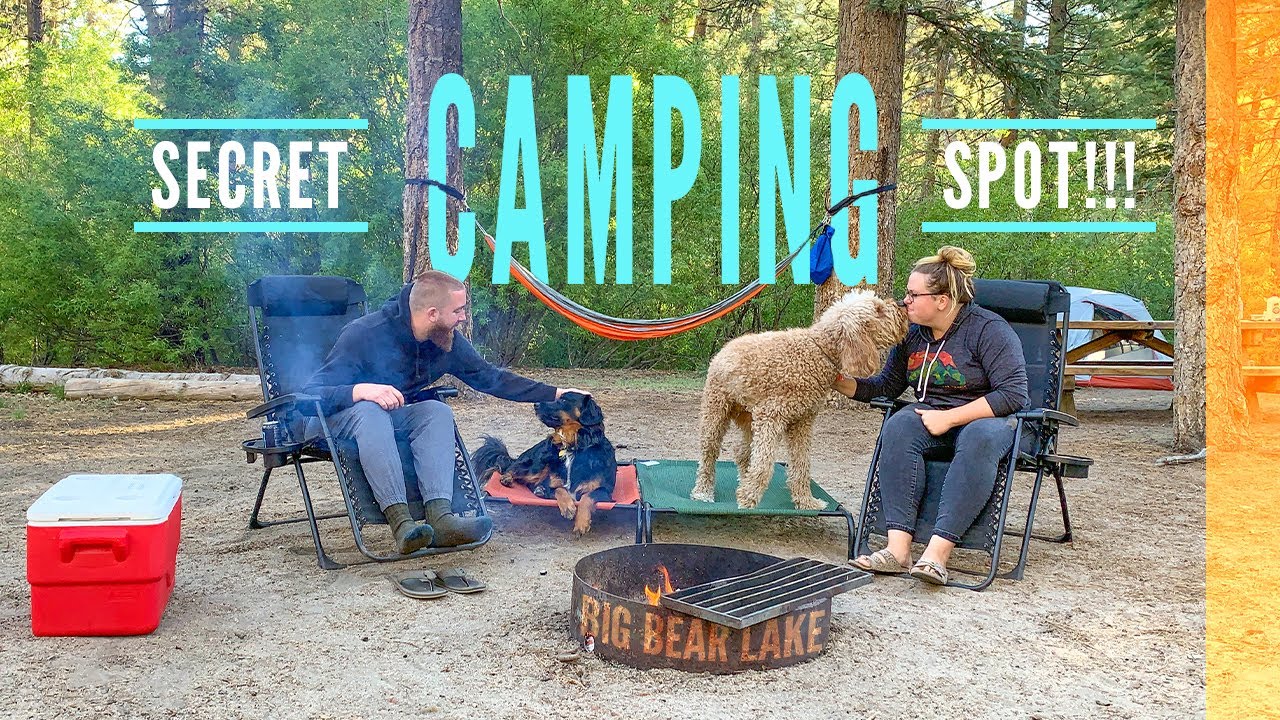 The BEST Camping Spot at Big Bear Lake! 🤫 - YouTube