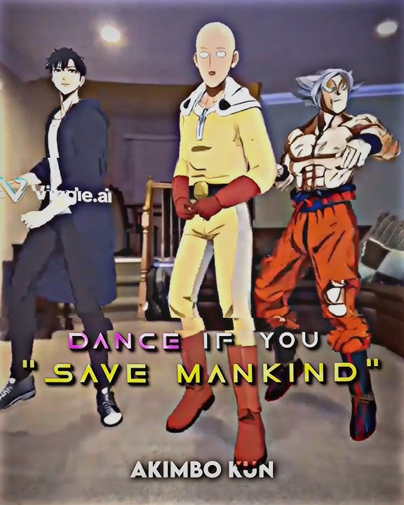Dance if you Save Mankind | Saitama x Goku x Sung Jin-Woo Edit | #onepunchman #sololeveling #edit