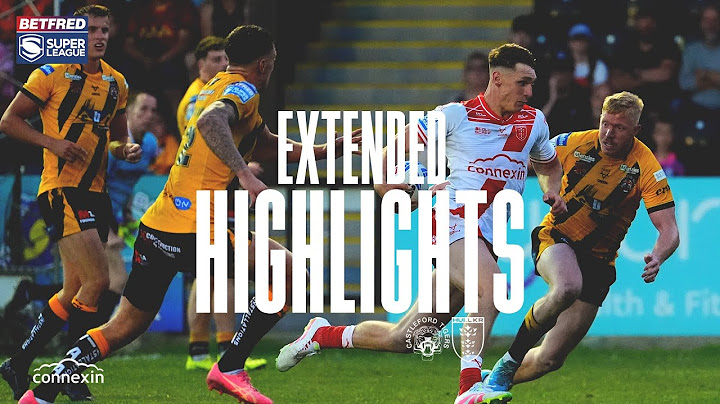 Robins Run Riot 🔥 - Castleford Tigers 0-48 Hull KR - Super League Round 15 Extended Highlights