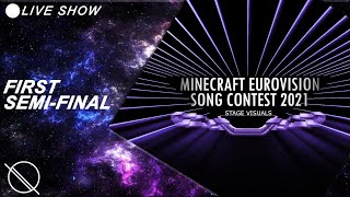 First semi-final of Minecraft Eurovision Song Contest 2021