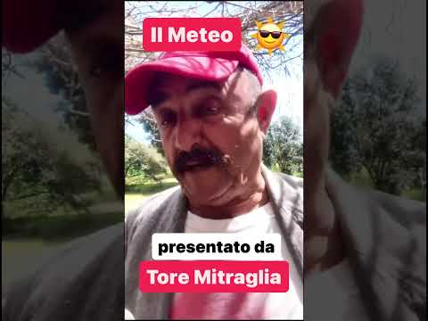 Il Meteo di Mitraglia per oggi