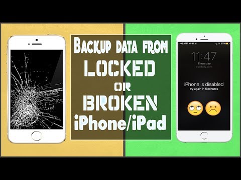 Learn how to backup data from a locked or broken iphone ipad using this tool. http://bit.ly/dr-fone-ios-data-recovery with method you can ever...