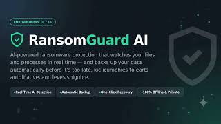 🛡 RansomGuard AI — AI-Powered Ransomware Protection for Windows screenshot 5