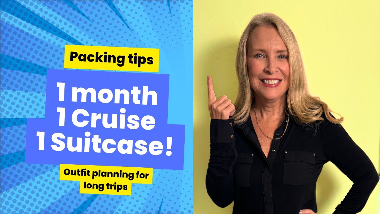 One Bag, One Month, One Cruise - How NOT to Overpack