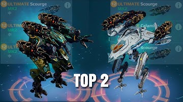 [WR] Top 2 Support Robot | UE Scourge Pathfinder & UE Calamity Scourge Nuo Gameplay | War Robots