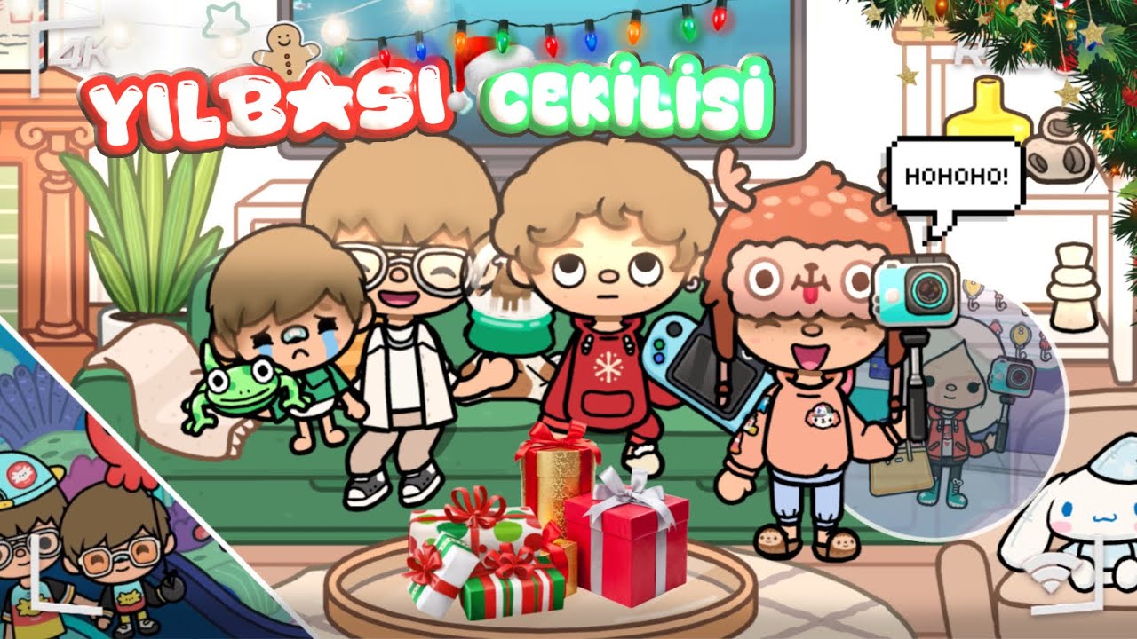 YILBAŞI ÇEKİLİŞİ YAPIYORUZZ🎄‼️(NELER ALDIK??) TOCA LİFE WORLD TÜRKÇE//SUNRİSE TOCA⭐️