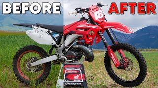 I Totally Transformed a $700 CR250 2 Stroke in 3 Months