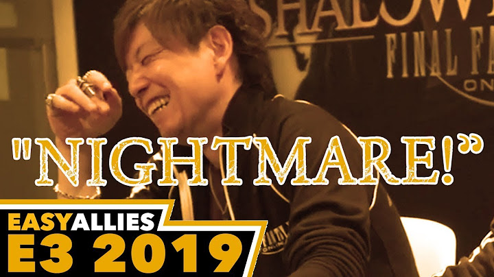 FF XIV: Shadowbringers Naoki Yoshida Interview - E3 2019