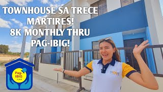 TOWNHOUSE UNIT SA TRECE MARTIRES CAVITE! LOW MONTHLY AMORTIZATION THRU PAG-IBIG | ARYA MODEL