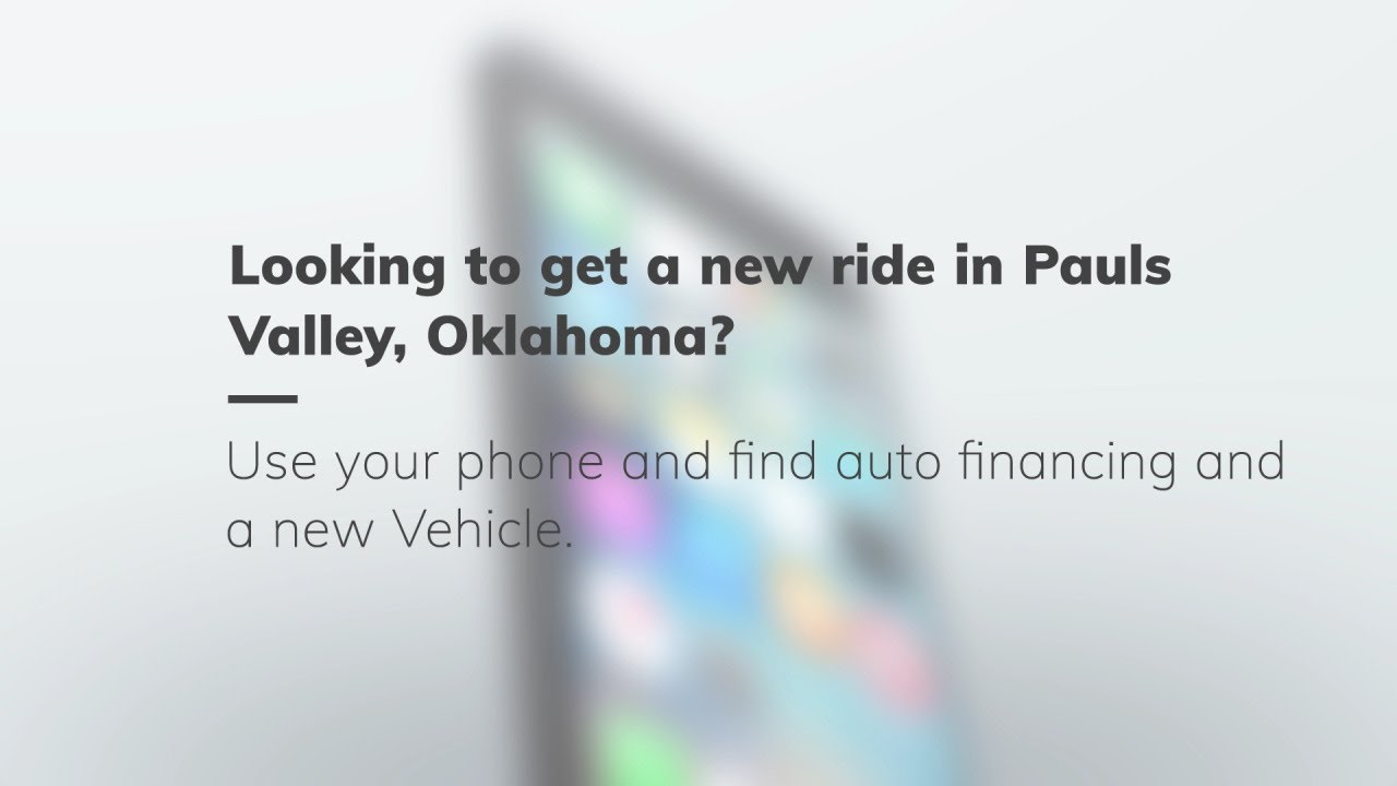 No money down used cars near Pauls Valley Oklahoma New and Used Car