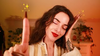 ASMR but DON'T Open Your Eyes ✨ Follow My Instructions (Super Fun) ✨ Games, Ear to Ear, Follow Me ✨