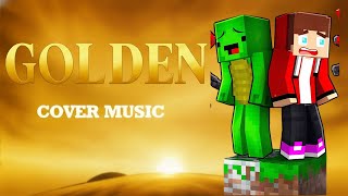 GOLDEN x Mikey KINGKONG vs JJ Superman- Maizen Minecraft  Music Cover