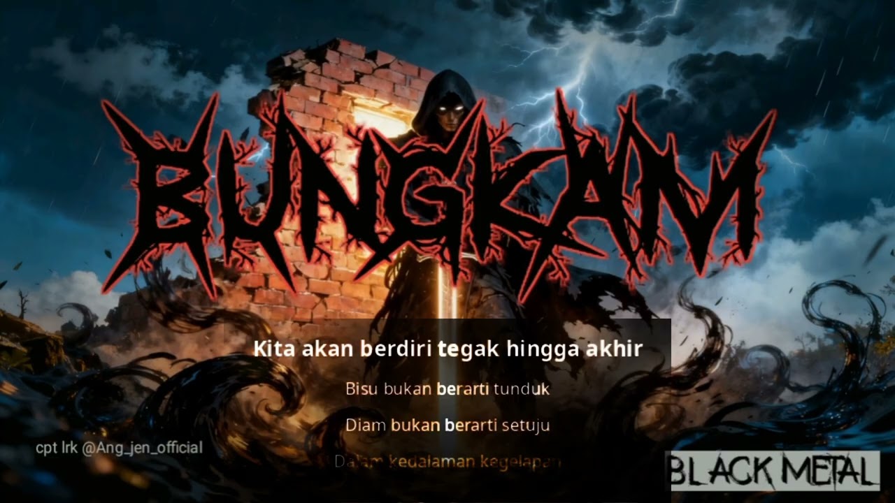 BLACK METAL - BUNGKAM #musik terbaru #blackmetal #musikmetal
