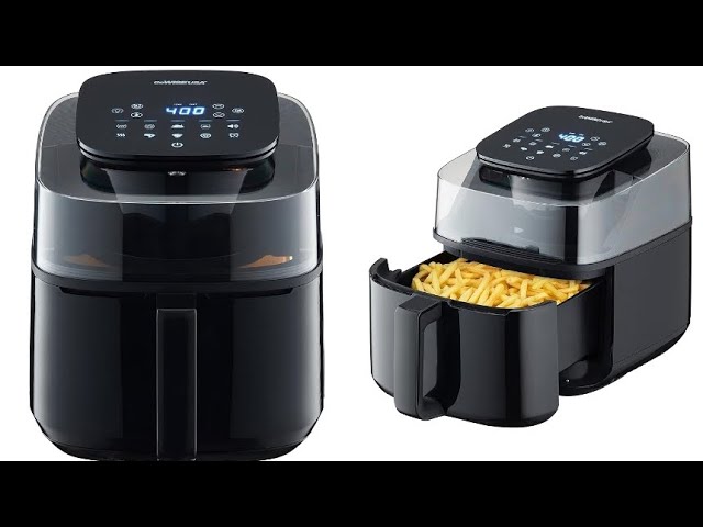 Kitchen HQ 10-in-1 9-Quart Dual Air Fryer with Kebabs (Refurbished)