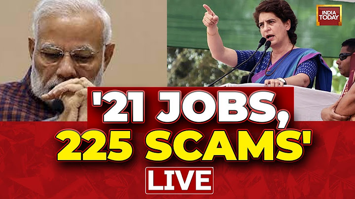 Priyanka Gandhi LIVE Speech: Priyanka Gandhi Attacks BJP Govt | BJP Vs Congress | India Today LIVE