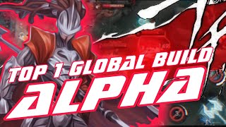 ALPHA NEW BEST BUILD 2024 | MOBILE LEGENDS GAMEPLAY