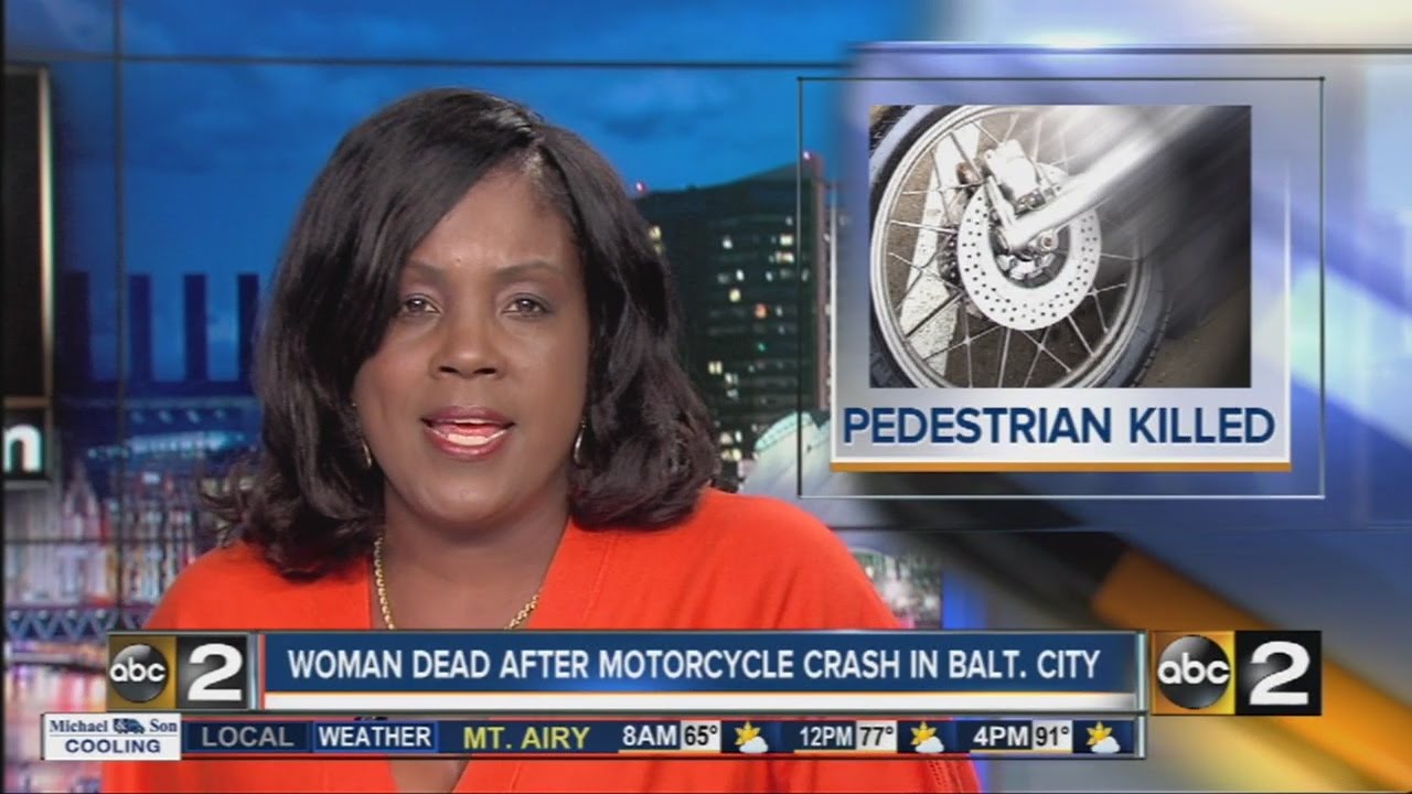 Woman killed in motorcycle crash on Northern Parkway - YouTube