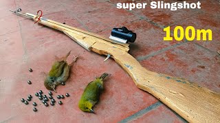 DIY Slingshot - wooden slingshot create