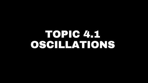 IBDP Physics topic 4.1 Oscillations (Solved with Explanations!)