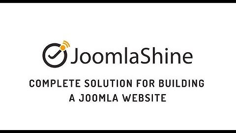 JoomlaShine video introduction