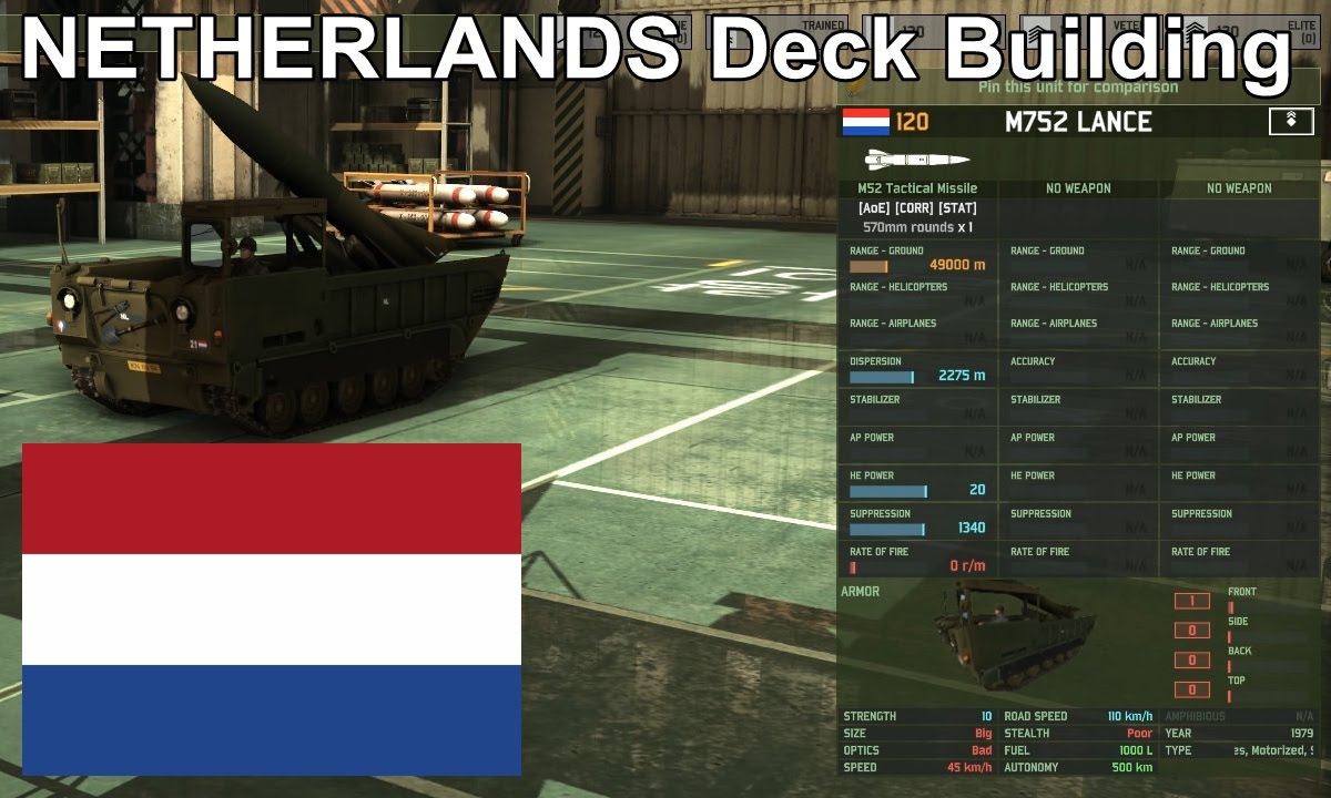 Wargame Red Dragon Netherlands Deck Building And Lance Tactical Missile